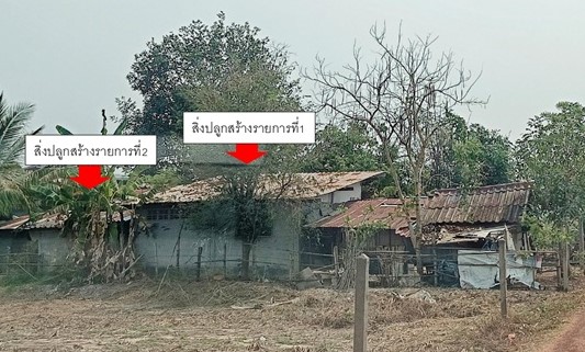 ขายทอดตลาด ที่ดินพร้อมสิ่งปลูกสร้าง ต.ห้วยยาง อ.เมืองสกลนคร จ.สกลนคร