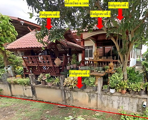 ขายทอดตลาด ที่ดินพร้อมสิ่งปลูกสร้าง ต.โพนงาม อ.อากาศอำนวย จ.สกลนคร