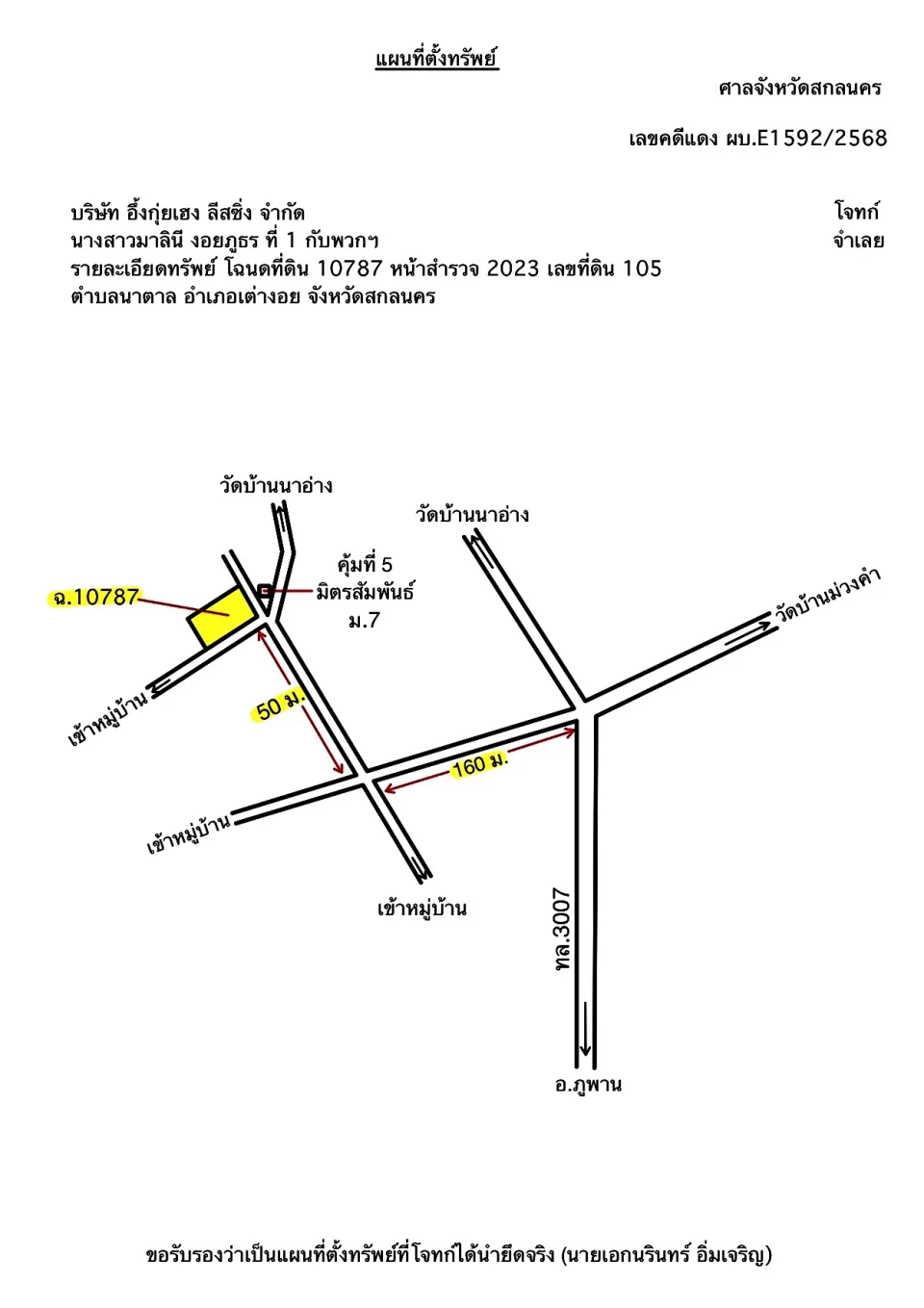 แผนที่ประกอบทรัพย์ 1