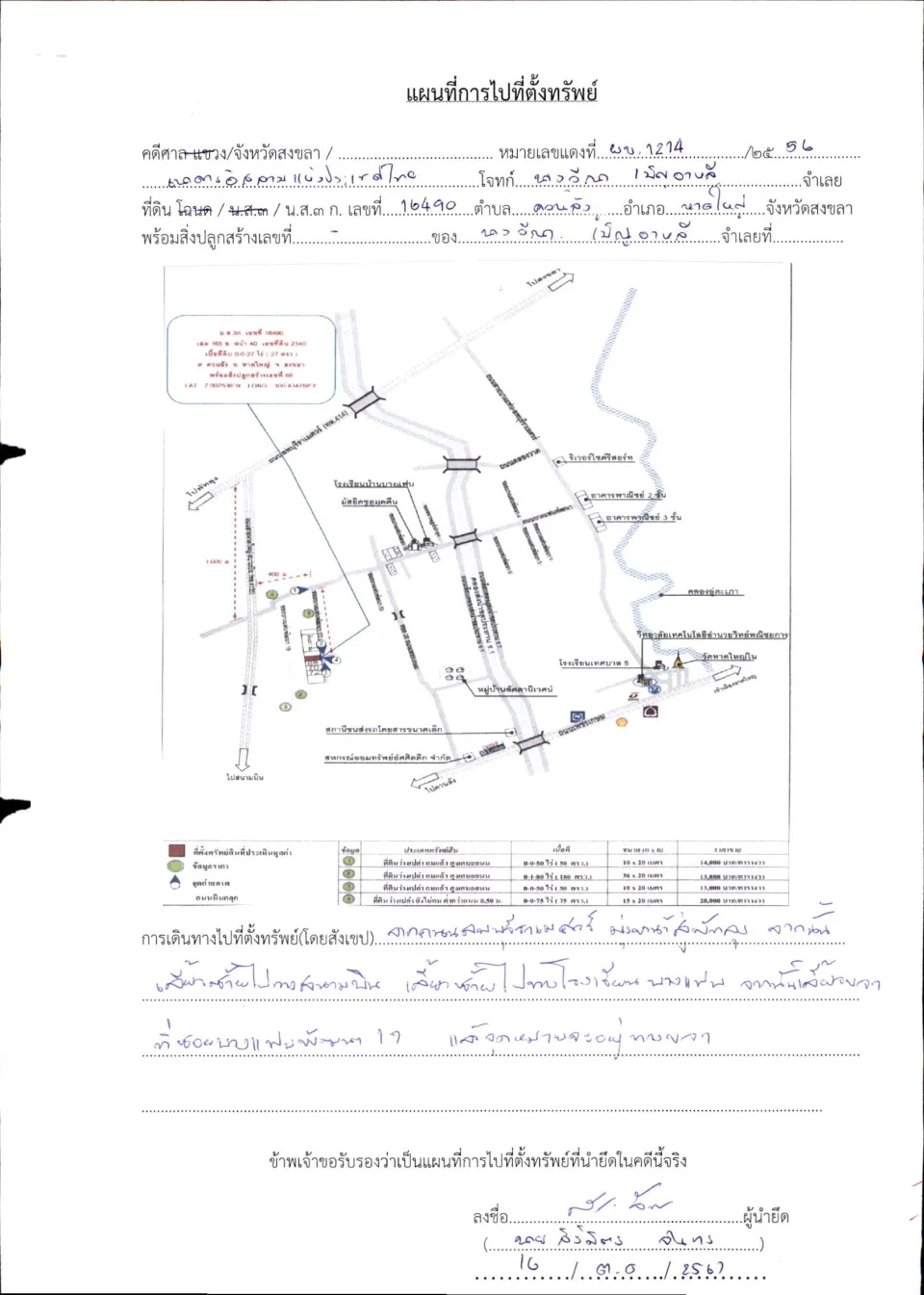 แผนที่ประกอบทรัพย์ 1