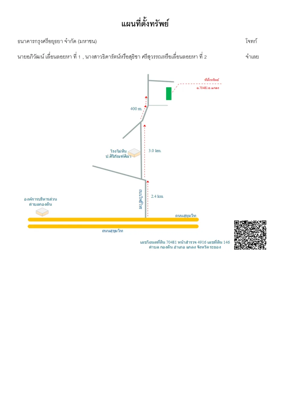 แผนที่ประกอบทรัพย์ 1