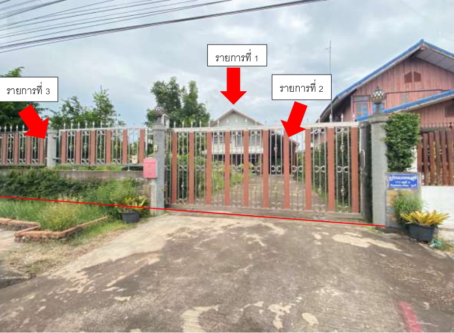 ขายทอดตลาด ที่ดินพร้อมสิ่งปลูกสร้าง ต.เหล่าโพนค้อ อ.โคกศรีสุพรรณ จ.สกลนคร