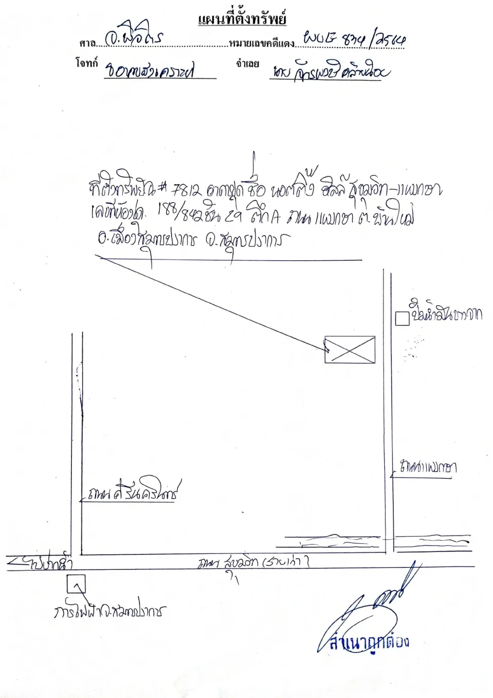แผนที่ประกอบทรัพย์ 1