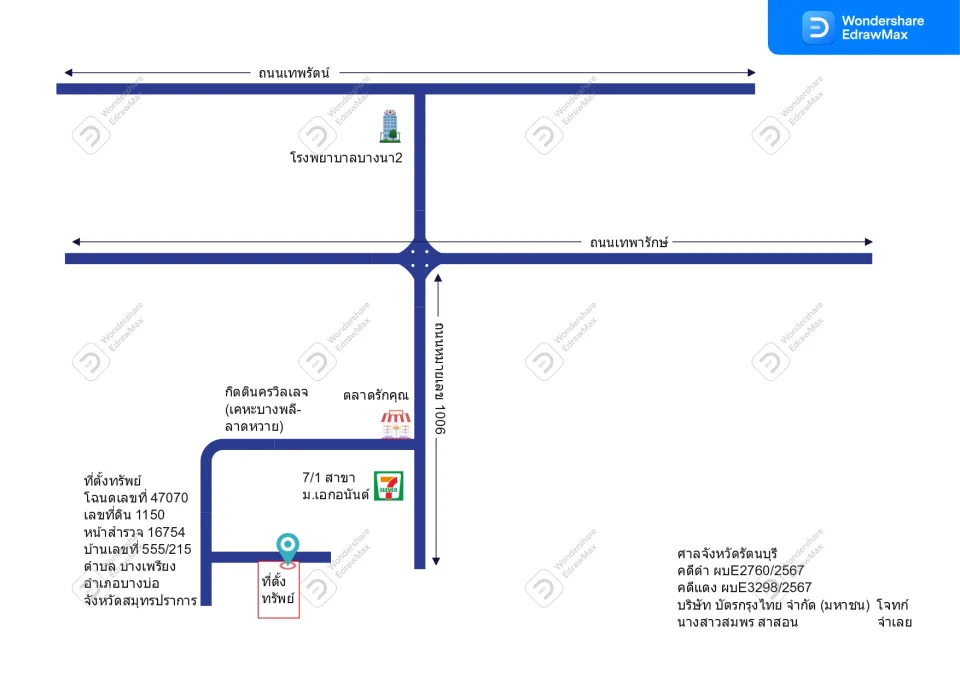 แผนที่ประกอบทรัพย์ 1