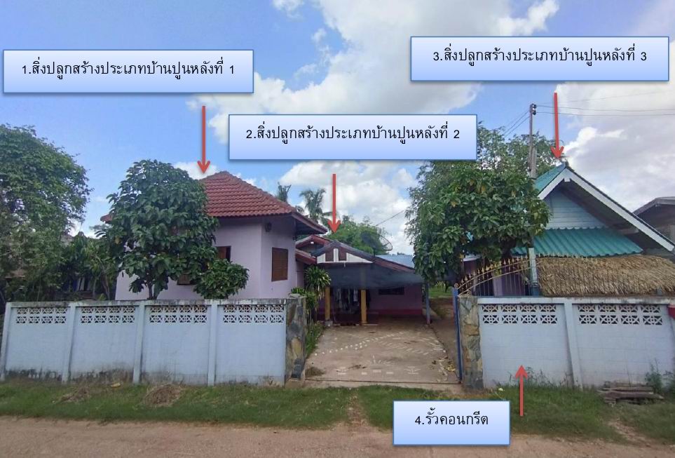 ขายทอดตลาด ที่ดินพร้อมสิ่งปลูกสร้าง ต.ช้างมิ่ง อ.พรรณานิคม จ.สกลนคร