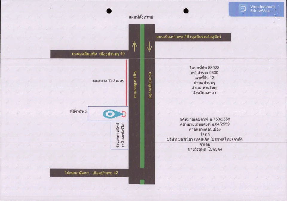แผนที่ประกอบทรัพย์ 1
