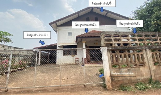 ขายทอดตลาด ที่ดินพร้อมสิ่งปลูกสร้าง ต.พังขว้าง อ.เมืองสกลนคร จ.สกลนคร