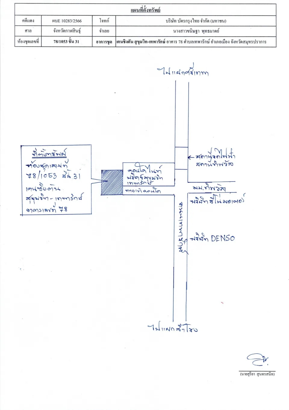 แผนที่ประกอบทรัพย์ 1