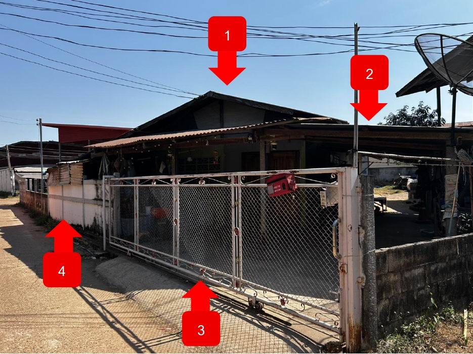 ขายทอดตลาด ที่ดินพร้อมสิ่งปลูกสร้าง ต.ตองโขบ อ.โคกศรีสุพรรณ จ.สกลนคร