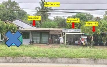 ขายทอดตลาด ที่ดินพร้อมสิ่งปลูกสร้าง ต.นาโพธิ์ อ.กุสุมาลย์ จ.สกลนคร