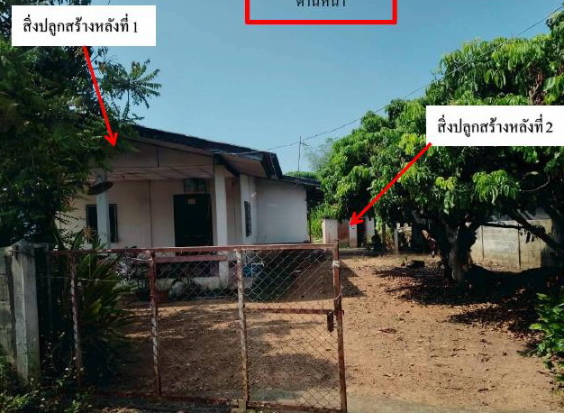 ขายทอดตลาด ที่ดินพร้อมสิ่งปลูกสร้าง ต.เหมืองจี้ อ.เมืองลำพูน จ.ลำพูน