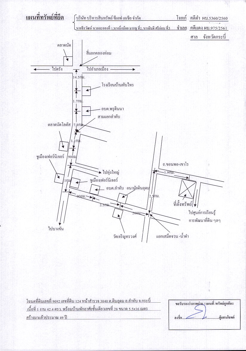 แผนที่ประกอบทรัพย์ 1