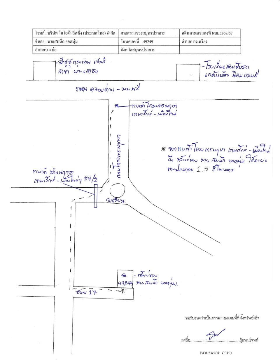 แผนที่ประกอบทรัพย์ 1