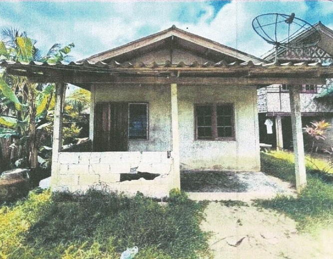 ขายทอดตลาด ที่ดินพร้อมสิ่งปลูกสร้าง ต.เกาะแต้ว อ.เมืองสงขลา จ.สงขลา