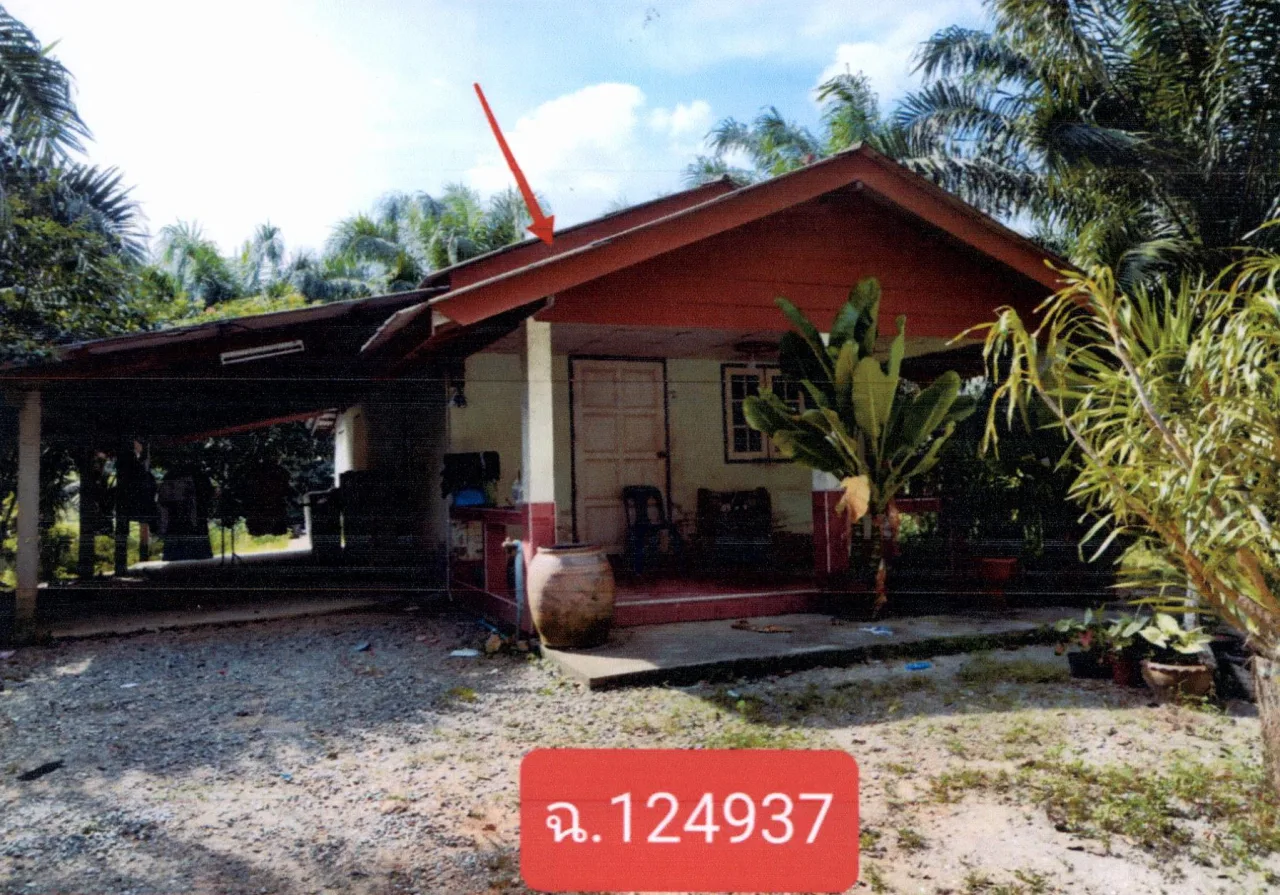 ขายทอดตลาด ที่ดินพร้อมสิ่งปลูกสร้าง ต.ทุ่งตำเสา อ.หาดใหญ่ จ.สงขลา