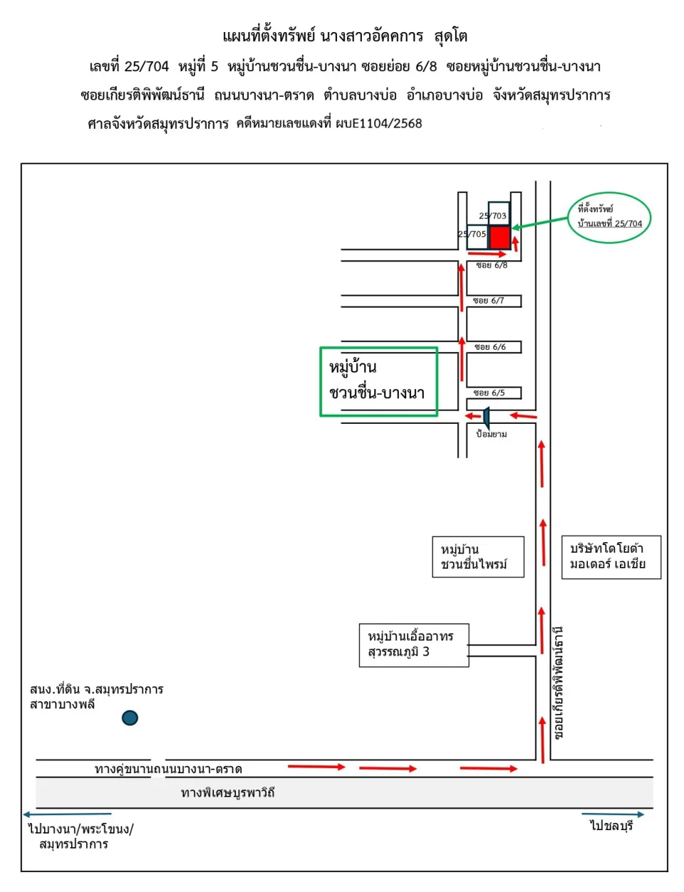 แผนที่ประกอบทรัพย์ 1