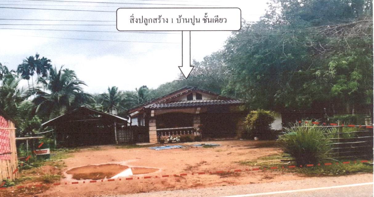 ขายทอดตลาด ที่ดินพร้อมสิ่งปลูกสร้าง ต.ท่าชะมวง อ.รัตภูมิ จ.สงขลา