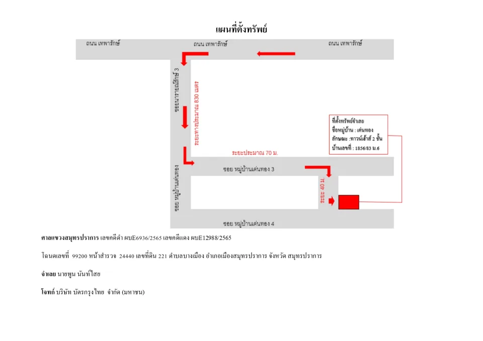 แผนที่ประกอบทรัพย์ 1