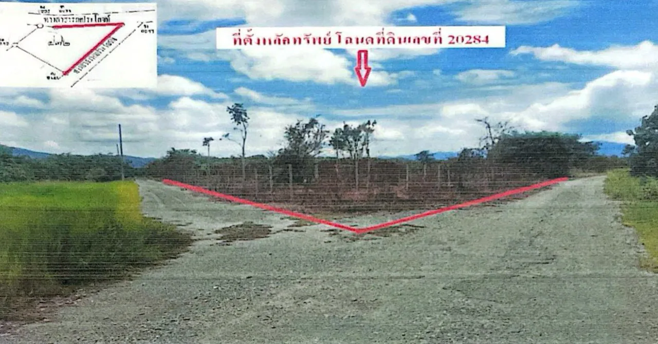 ขายทอดตลาด ที่ดินว่างเปล่า ต.เหล่ายาว อ.บ้านโฮ่ง จ.ลำพูน