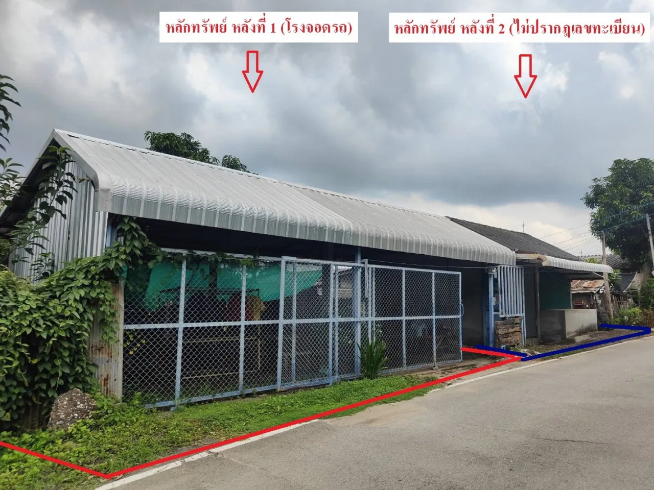 ขายทอดตลาด ที่ดินพร้อมสิ่งปลูกสร้าง ต.บ้านโฮ่ง อ.บ้านโฮ่ง จ.ลำพูน