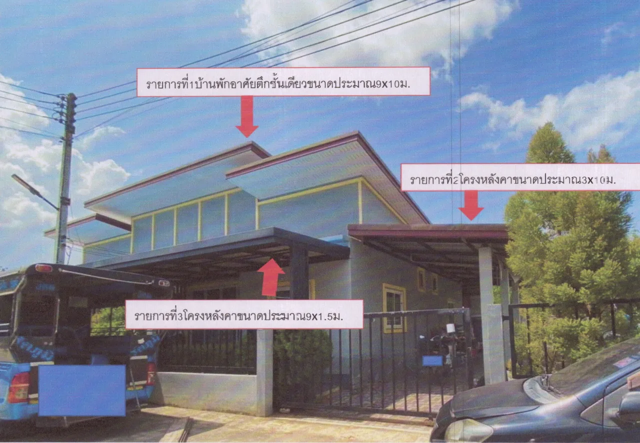 ขายทอดตลาด ที่ดินพร้อมสิ่งปลูกสร้าง ต.แม่ทอม อ.กิ่งอำเภอบางกล่ำ จ.สงขลา