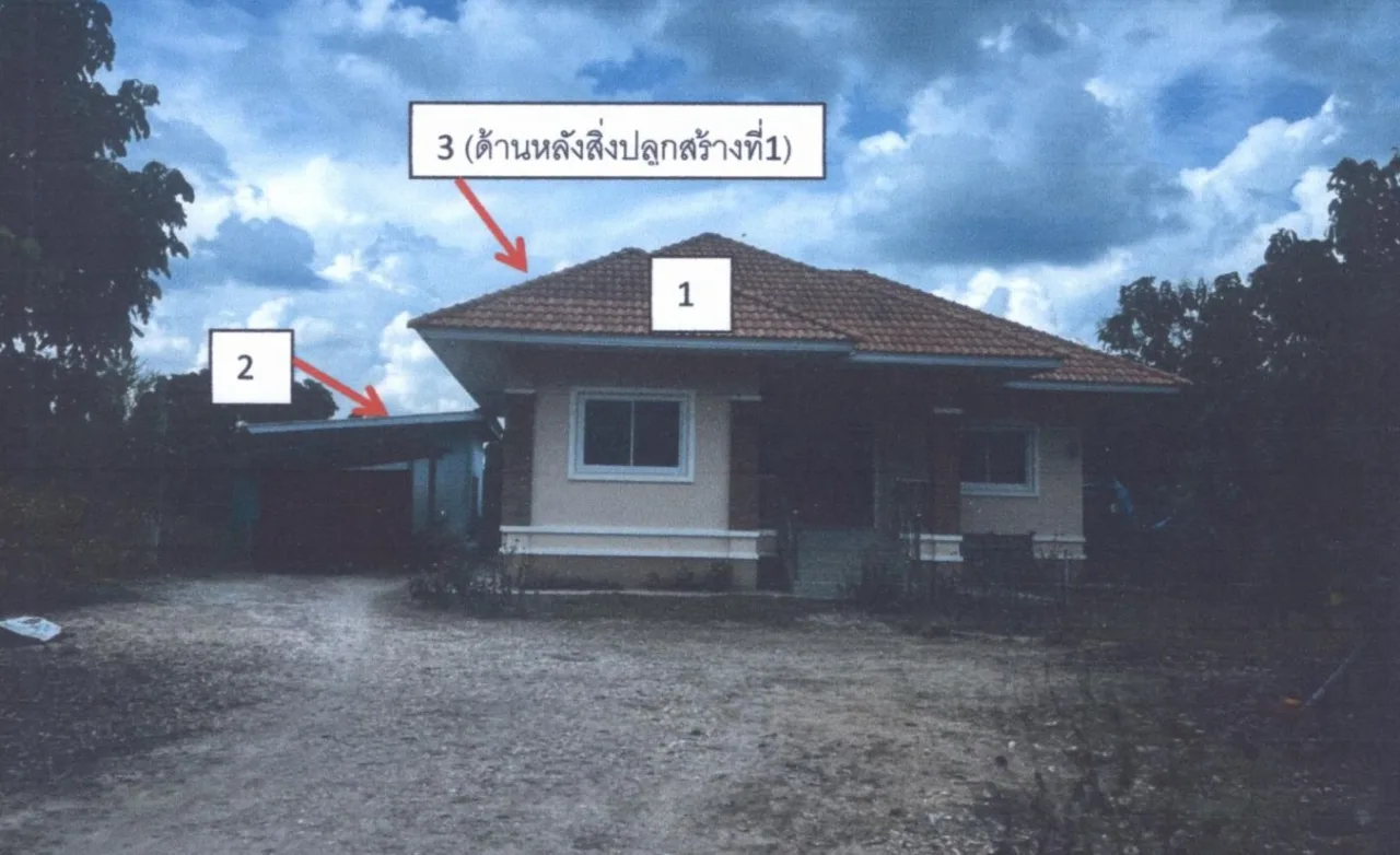ขายทอดตลาด ที่ดินพร้อมสิ่งปลูกสร้าง ต.หนองปลาสะวาย อ.บ้านโฮ่ง จ.ลำพูน