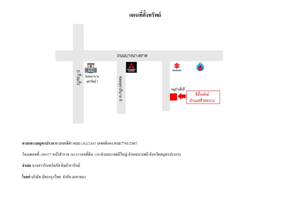 แผนที่ประกอบทรัพย์ 1