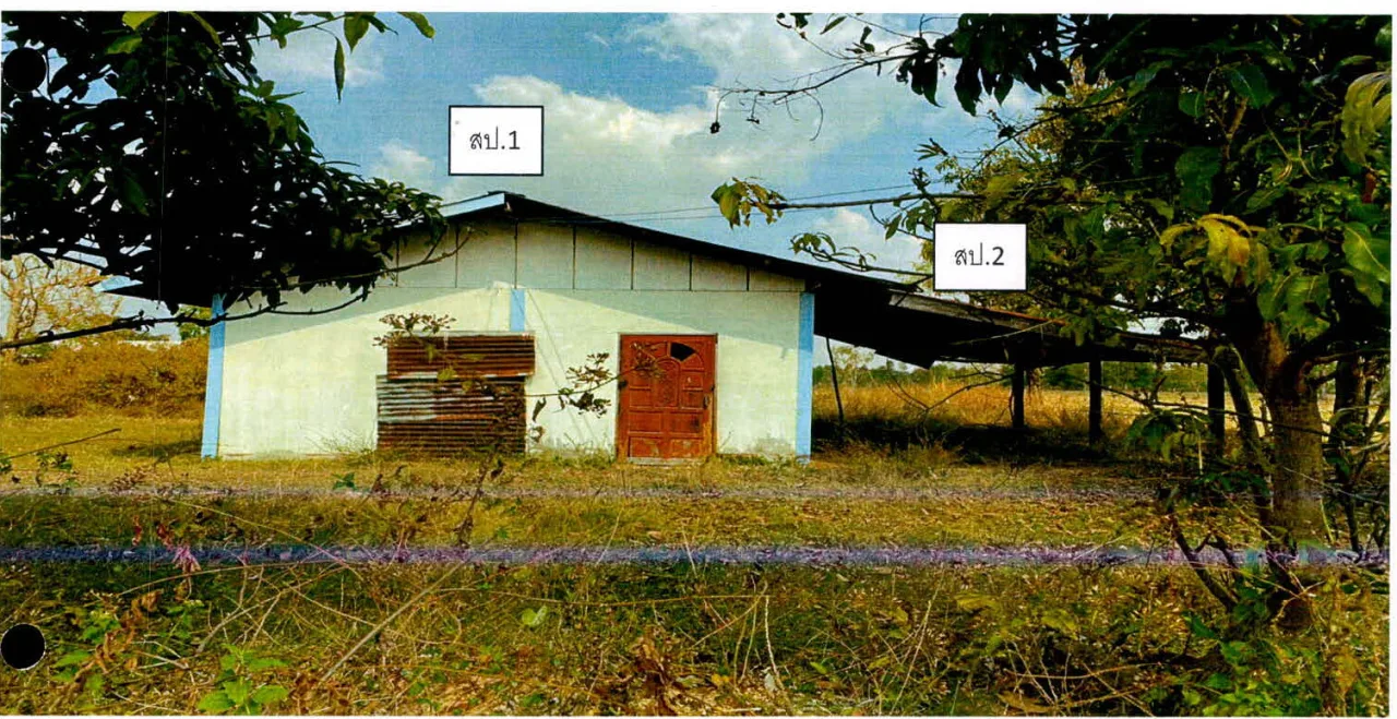ขายทอดตลาด ที่ดินพร้อมสิ่งปลูกสร้าง ต.บ้านแร่ อ.เขวาสินรินทร์ จ.สุรินทร์