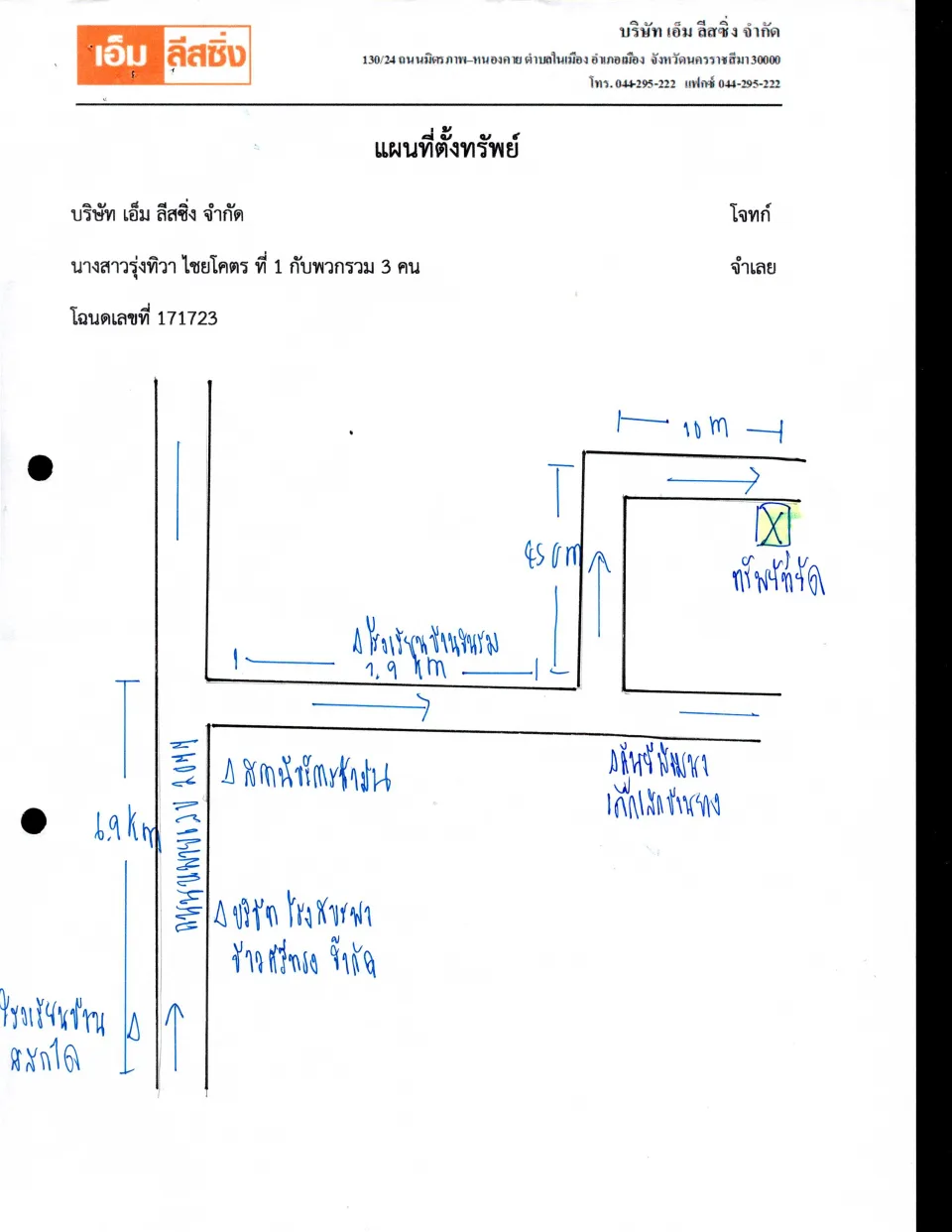 แผนที่ประกอบทรัพย์ 1