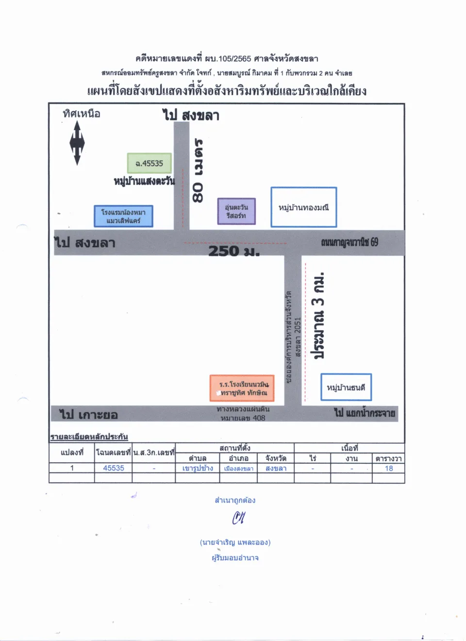 แผนที่ประกอบทรัพย์ 1