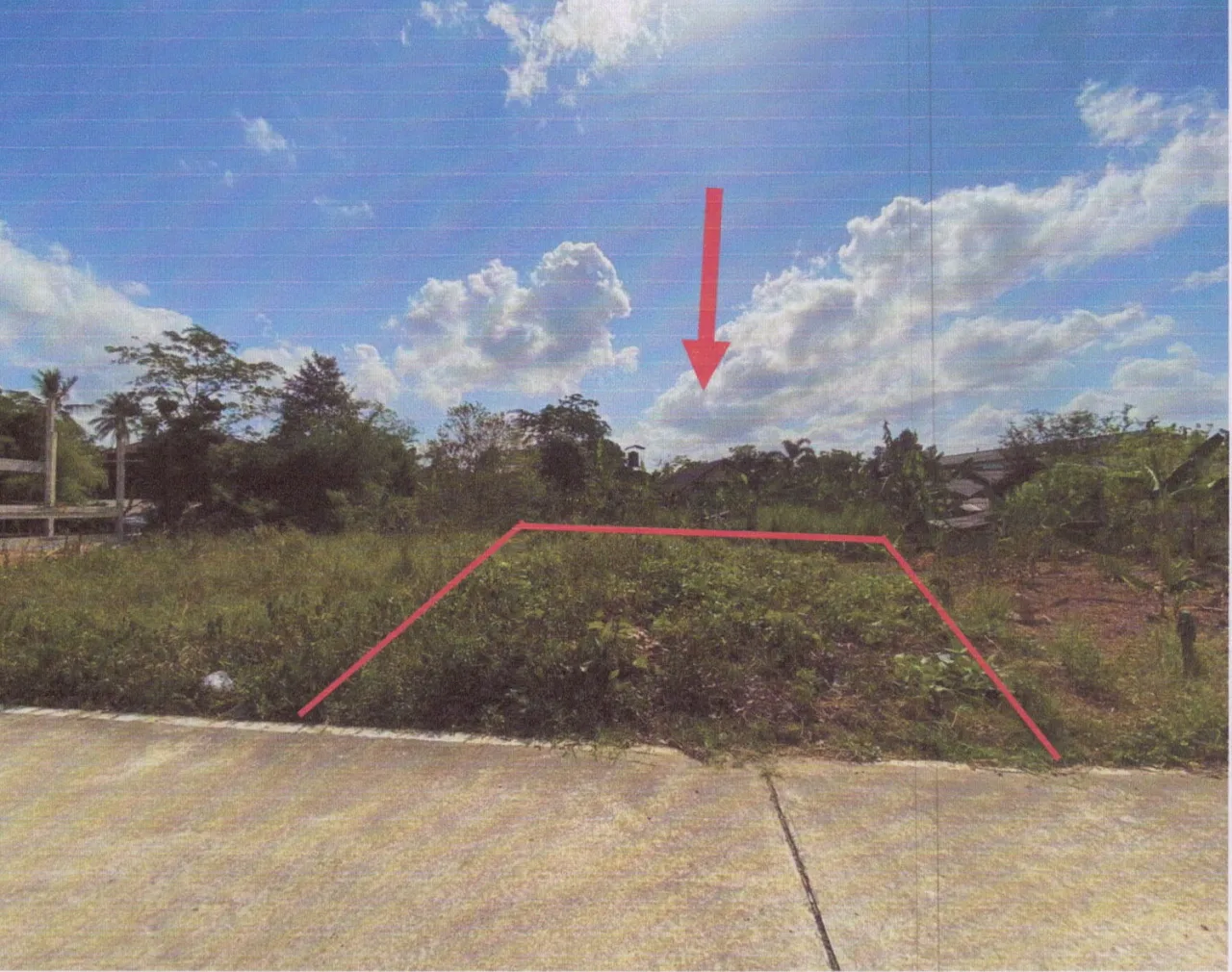 ขายทอดตลาด ที่ดินว่างเปล่า ต.ทุ่งตำเสา อ.หาดใหญ่ จ.สงขลา