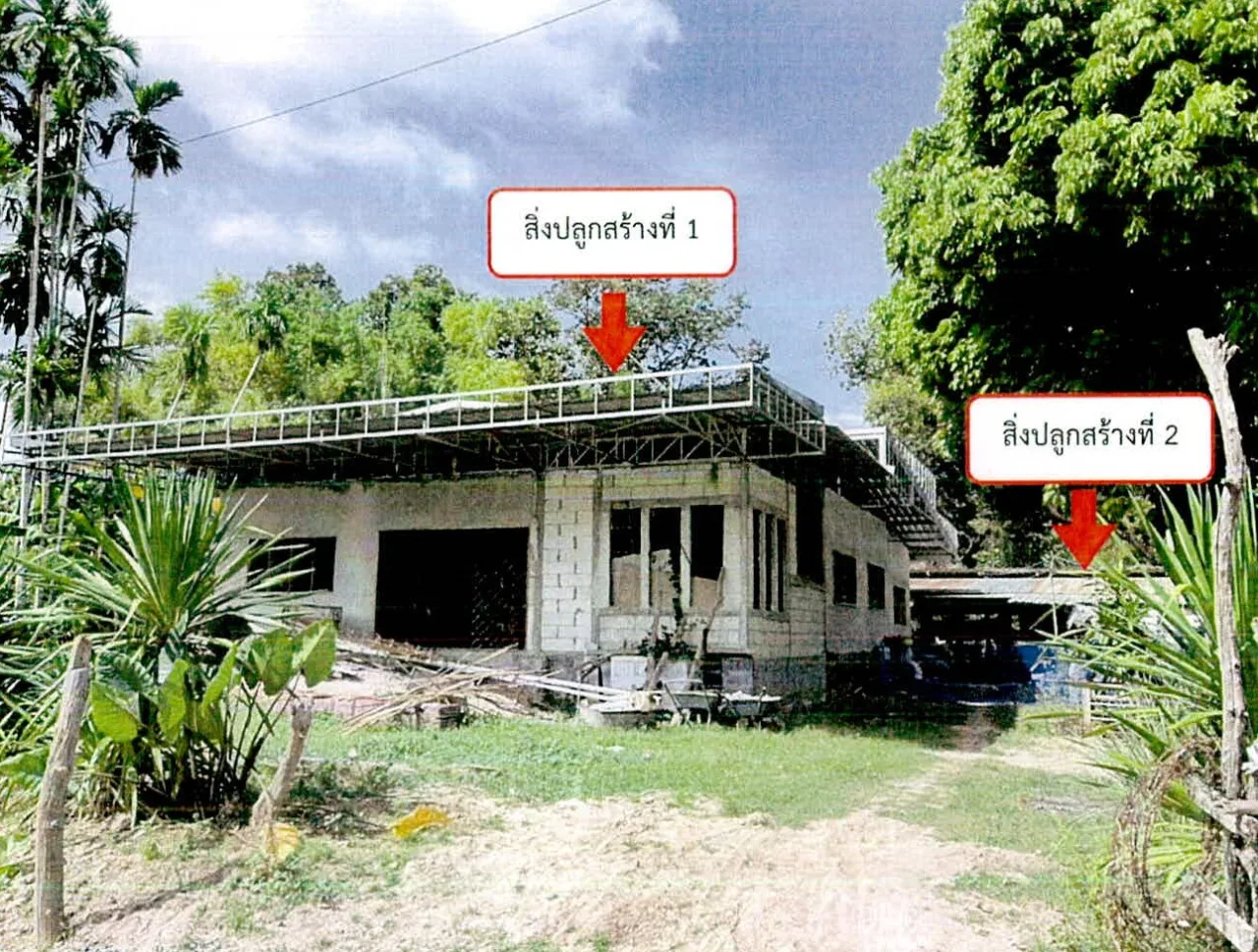 ขายทอดตลาด ที่ดินพร้อมสิ่งปลูกสร้าง ต.โชคเหนือ อ.ลำดวน จ.สุรินทร์