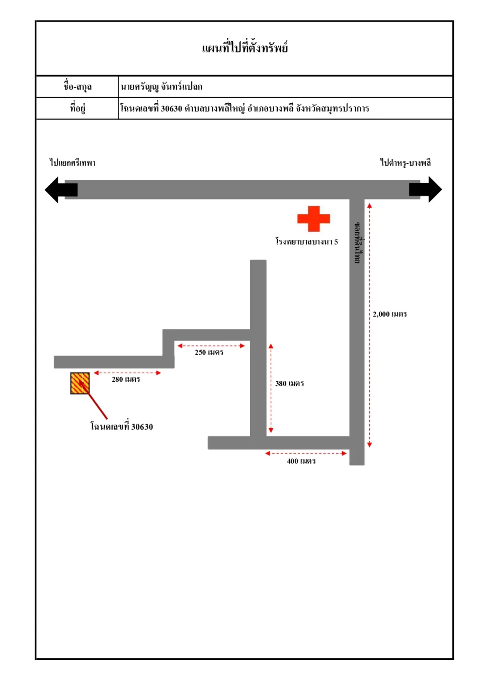 แผนที่ประกอบทรัพย์ 1