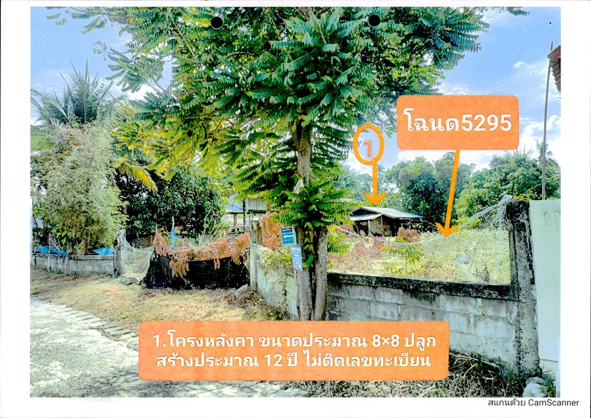 ขายทอดตลาด ที่ดินพร้อมสิ่งปลูกสร้าง ต.บุแกรง อ.จอมพระ จ.สุรินทร์