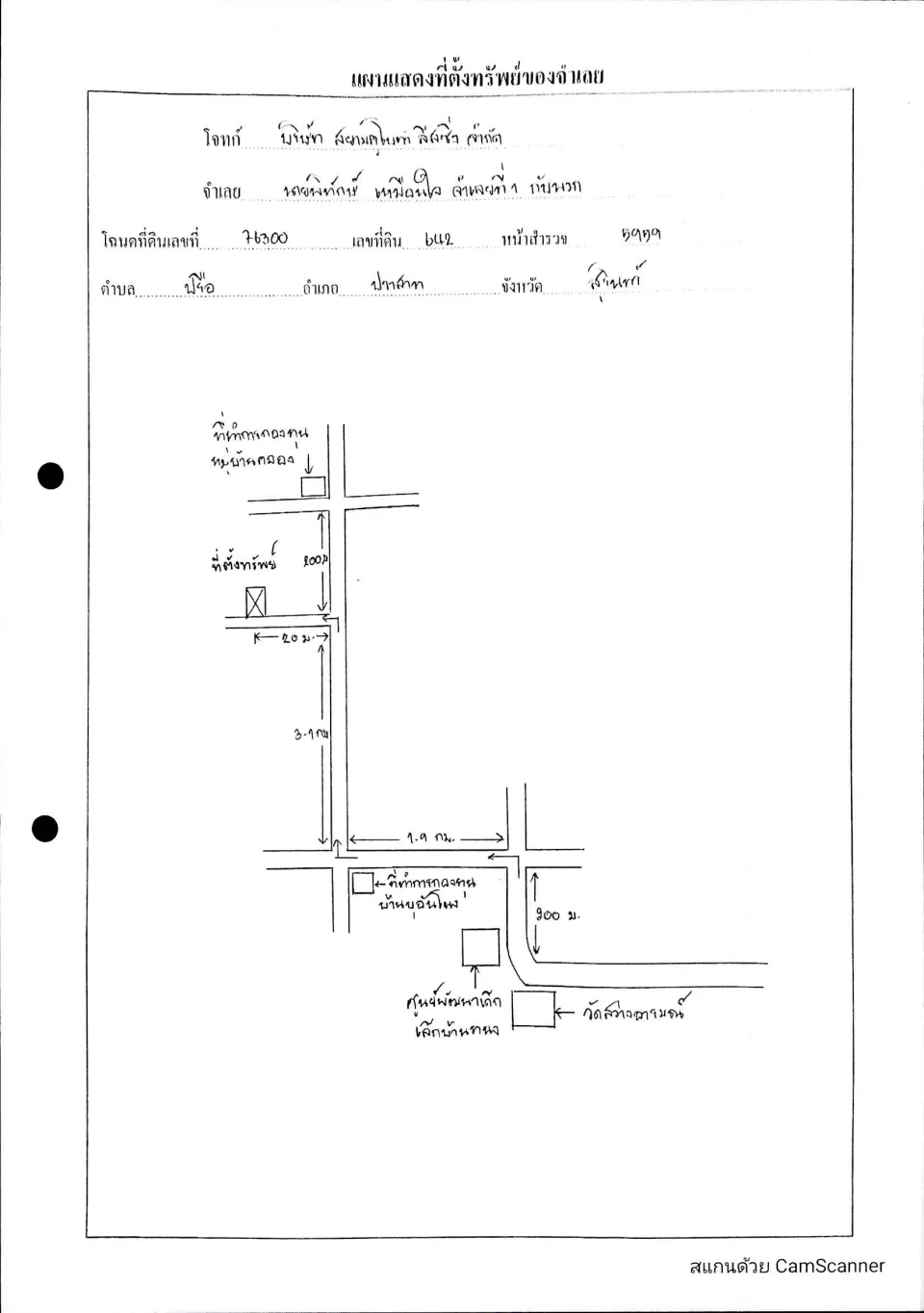 แผนที่ประกอบทรัพย์ 1