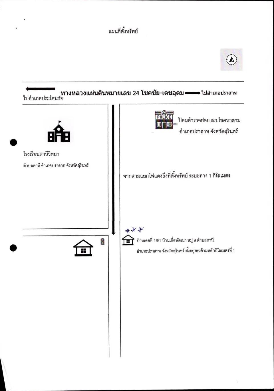 แผนที่ประกอบทรัพย์ 1