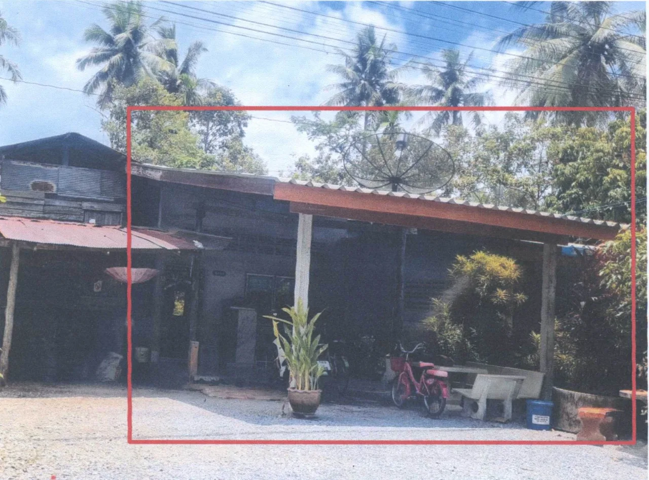 ขายทอดตลาด ที่ดินพร้อมสิ่งปลูกสร้าง ต.ควนโดน อ.ควนโดน จ.สตูล