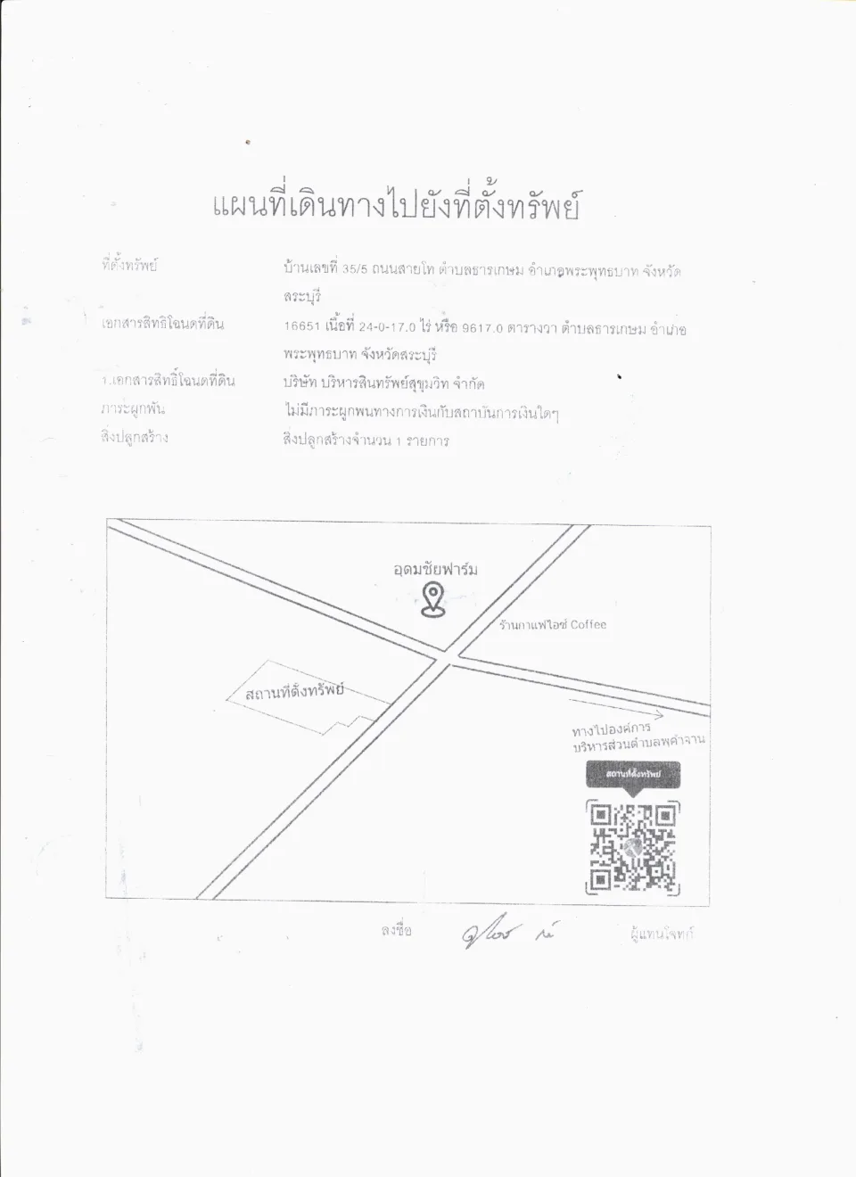 แผนที่ประกอบทรัพย์ 1