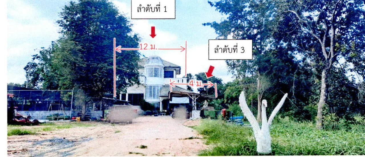 ขายทอดตลาด ที่ดินพร้อมสิ่งปลูกสร้าง ต.นอกเมือง อ.เมืองสุรินทร์ จ.สุรินทร์