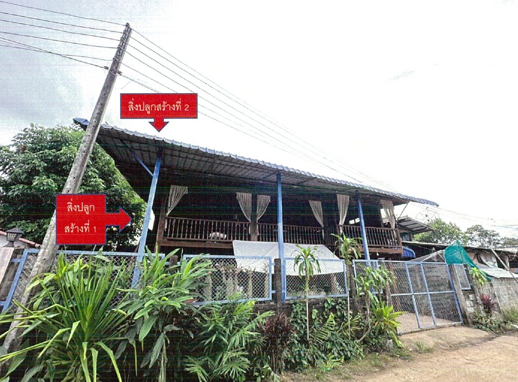 ขายทอดตลาด ที่ดินพร้อมสิ่งปลูกสร้าง ต.ห้วย อ.ปทุมราชวงศา จ.อำนาจเจริญ