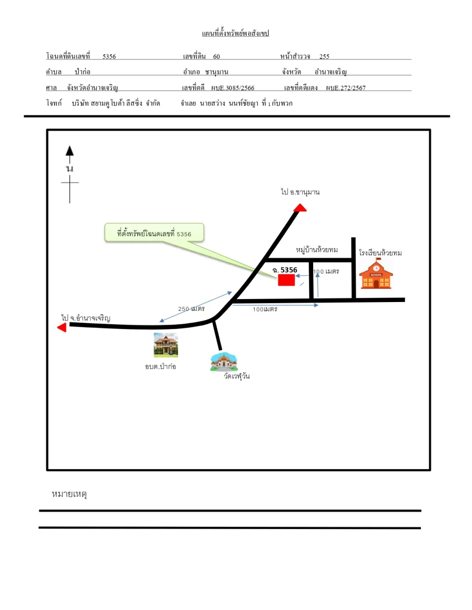 แผนที่ประกอบทรัพย์ 1