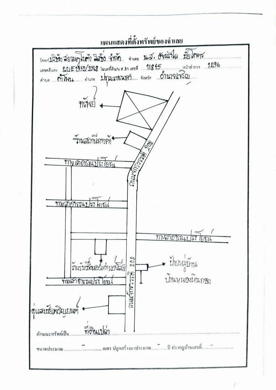 แผนที่ประกอบทรัพย์ 1