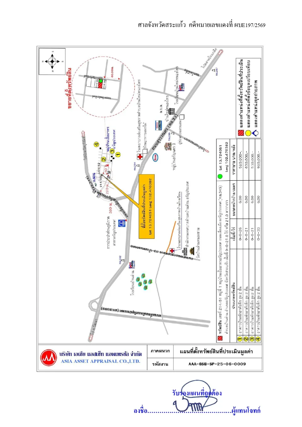 แผนที่ประกอบทรัพย์ 1