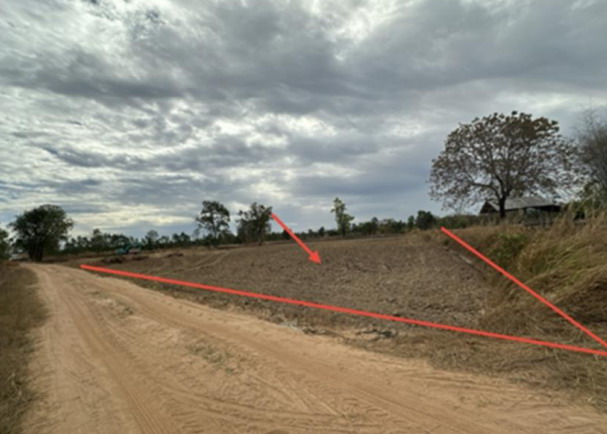 ขายทอดตลาด ที่ดินว่างเปล่า ต.ท่าลาด อ.วารินชำราบ จ.อุบลราชธานี