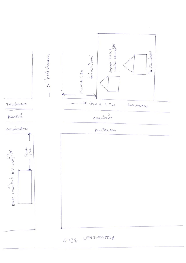 แผนที่ประกอบจากประกาศกรมบังคับคดี