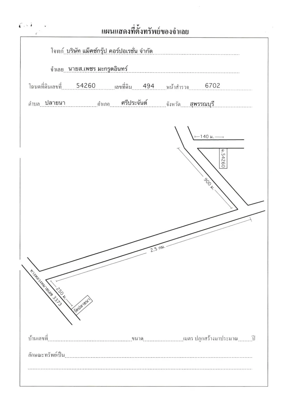 แผนที่ประกอบทรัพย์ 2