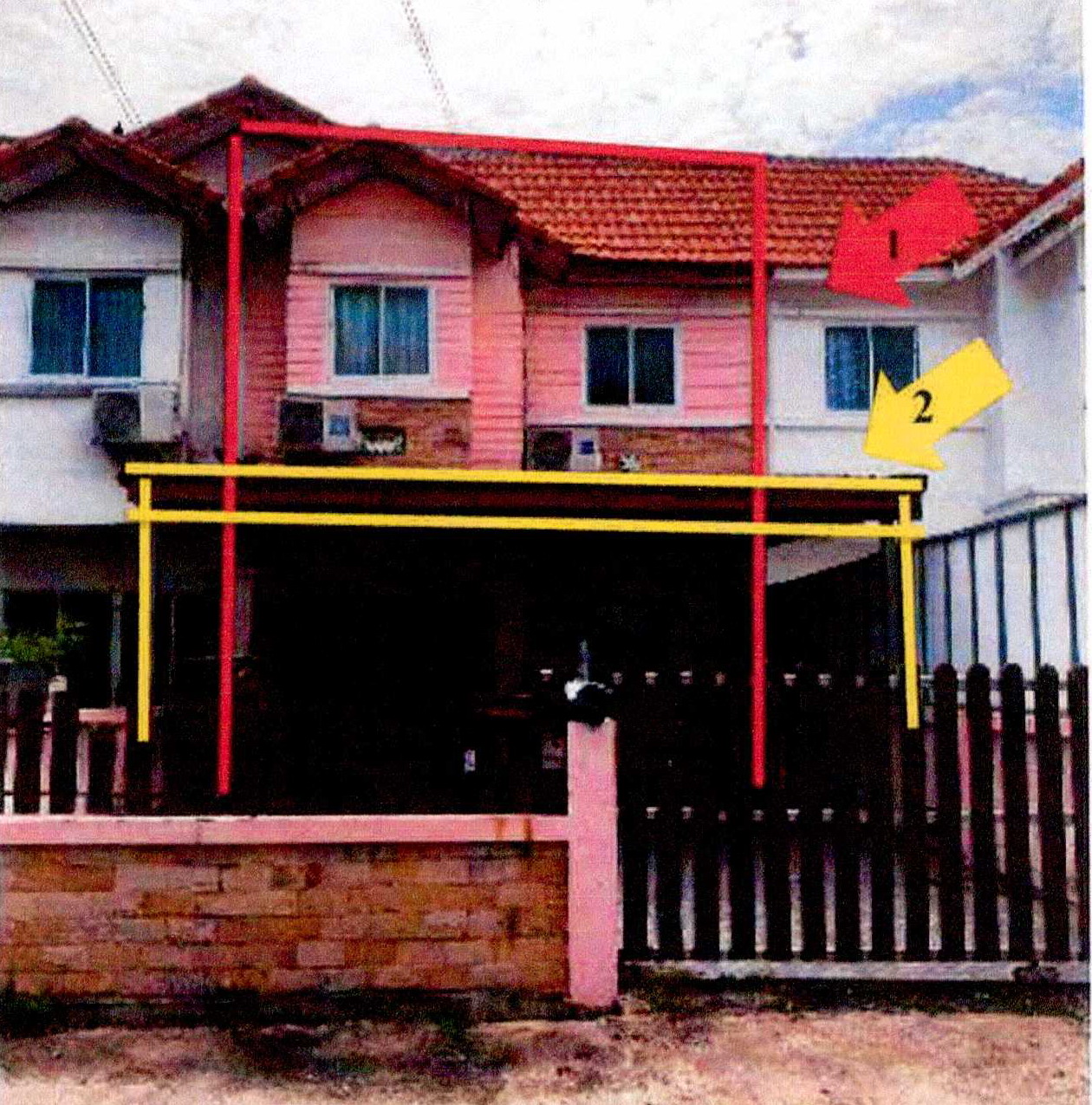 ขายทอดตลาด ที่ดินพร้อมสิ่งปลูกสร้าง ต.หนองขาม อ.ศรีราชา จ.ชลบุรี