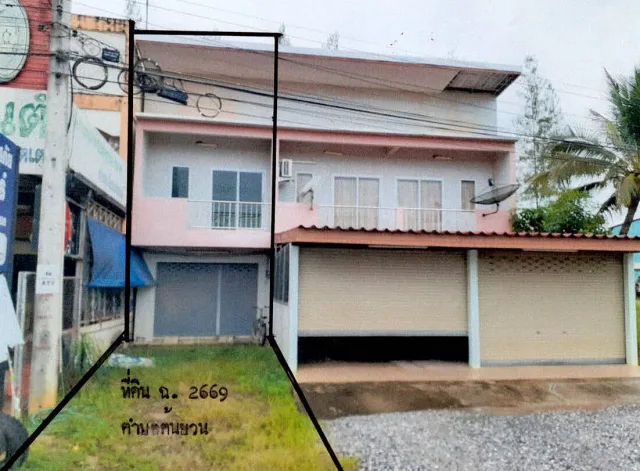 ขายทอดตลาด ที่ดินพร้อมสิ่งปลูกสร้าง ต.ต้นยวน อ.พนม จ.สุราษฎร์ธานี
