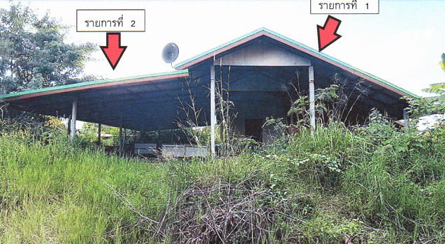 ขายทอดตลาด ที่ดินพร้อมสิ่งปลูกสร้าง ต.หนองสวรรค์ อ.เมืองหนองบัวลำภู จ.หนองบัวลำภู